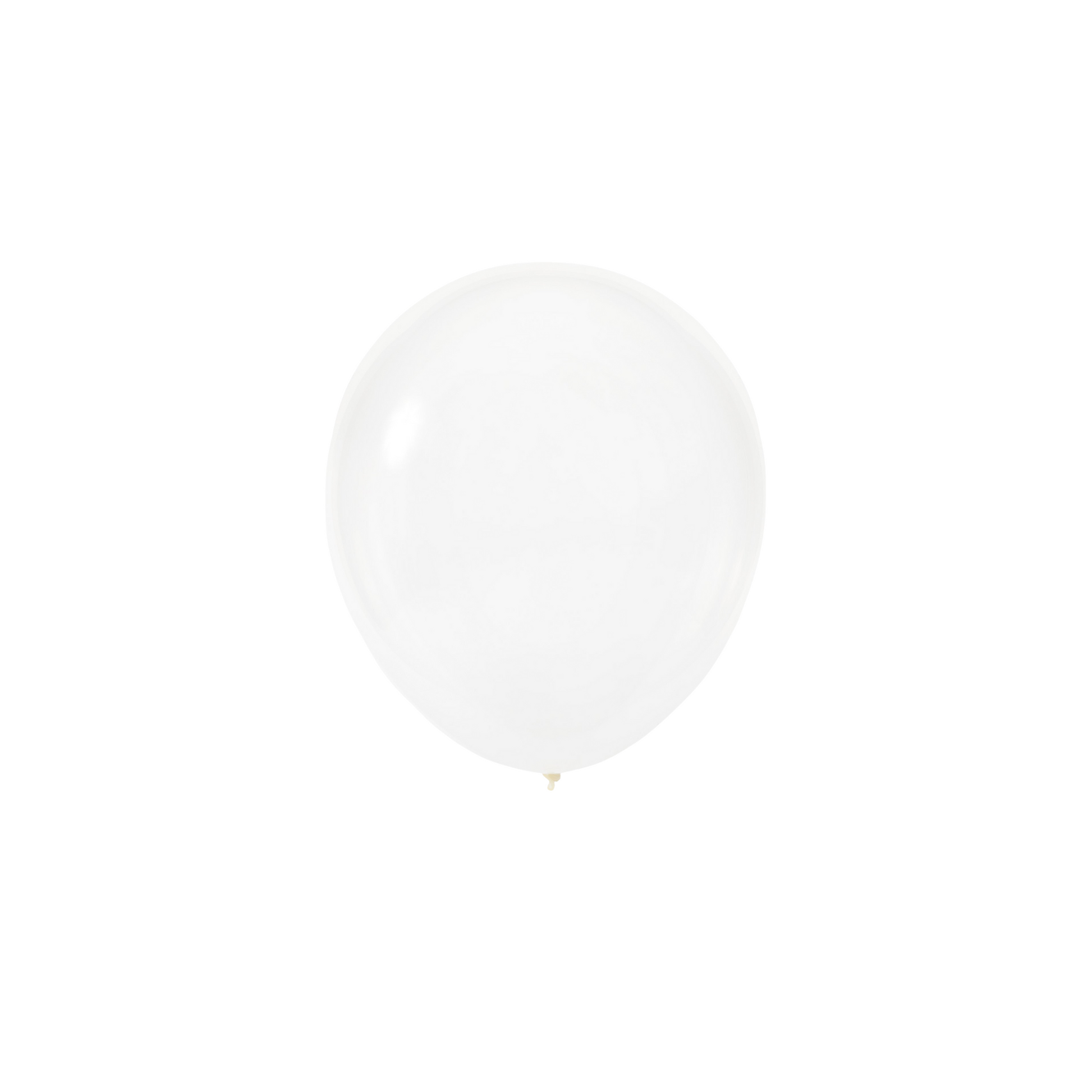 Clear 10" Latex Balloons | 50 pcs