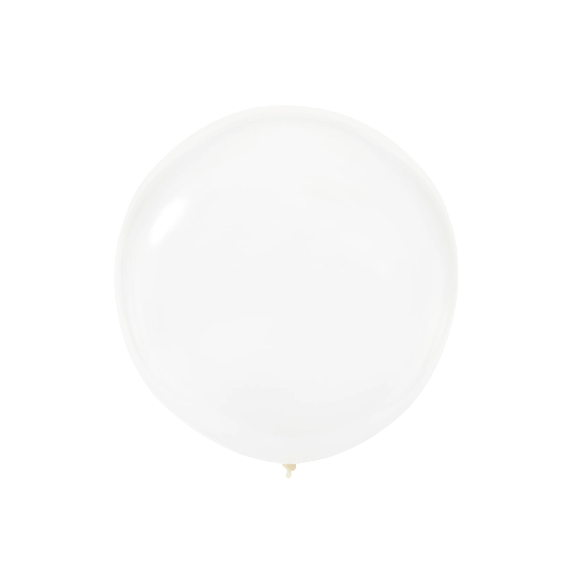 Clear 5" Latex Balloons | 100 pcs - CV Linens