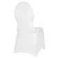 Cross Back Stretch Spandex Banquet Chair Cover - White - CV Linens