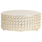 Crystal 14" Round Cake Stand - Gold Plated - CV Linens