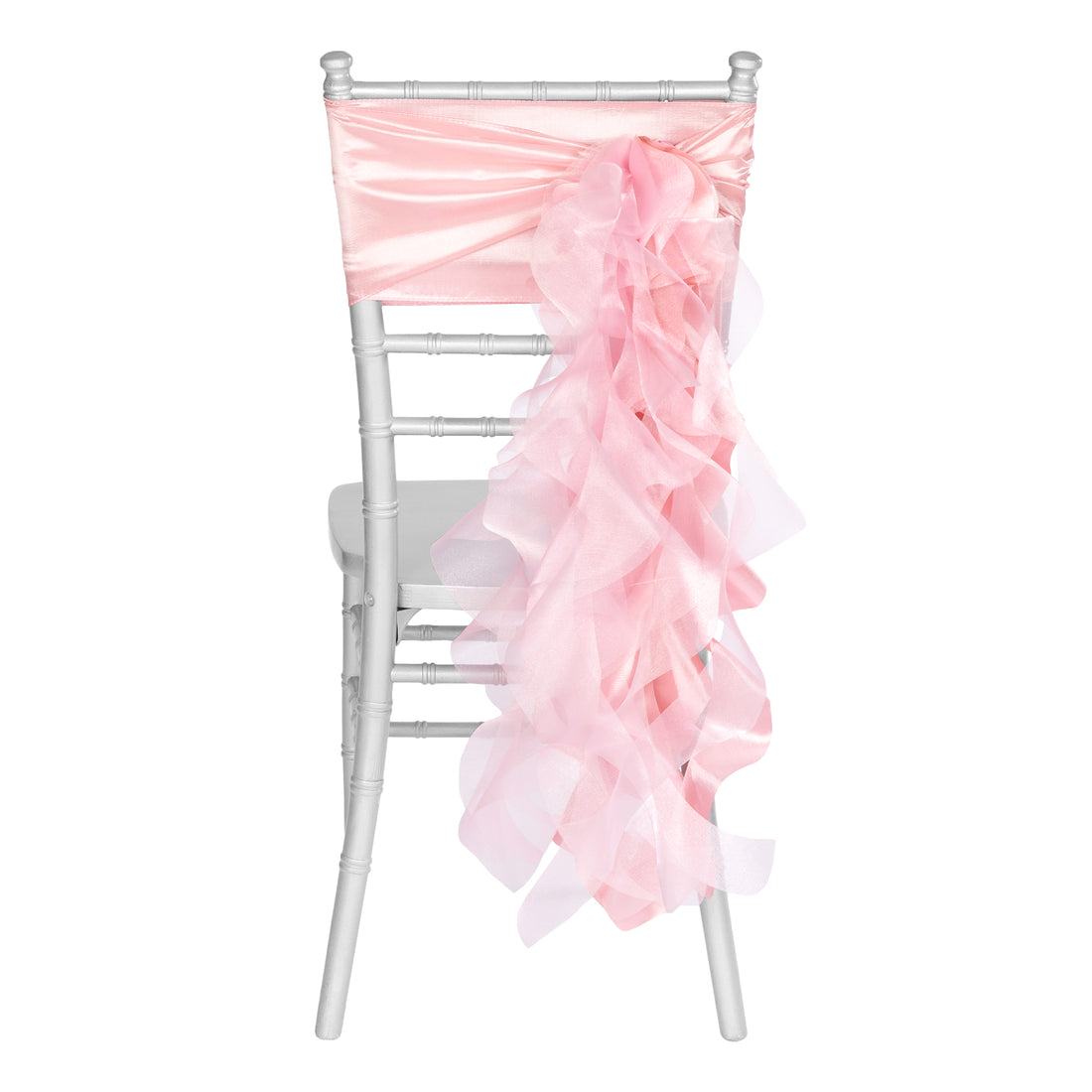 Curly Willow Chair Sash Pink CV Linens