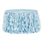 Curly Willow 14ft Table Skirt - Baby Blue - CV Linens