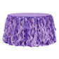 Curly Willow 17ft Table Skirt - Purple - CV Linens