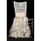 Curly Willow Chiavari Chair Back Slip Cover - Champagne - CV Linens