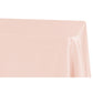 Economy Polyester Tablecloth 90"x132" Oblong Rectangular - Blush - CV Linens