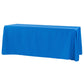 Economy Polyester Tablecloth 90"x132" Oblong Rectangular - Royal Blue - CV Linens