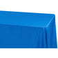 Economy Polyester Tablecloth 90"x132" Oblong Rectangular - Royal Blue - CV Linens