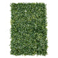 Faux Silk Boxwood Greenery Wall Panel Mat Backdrop 60cm x 40cm - CV Linens