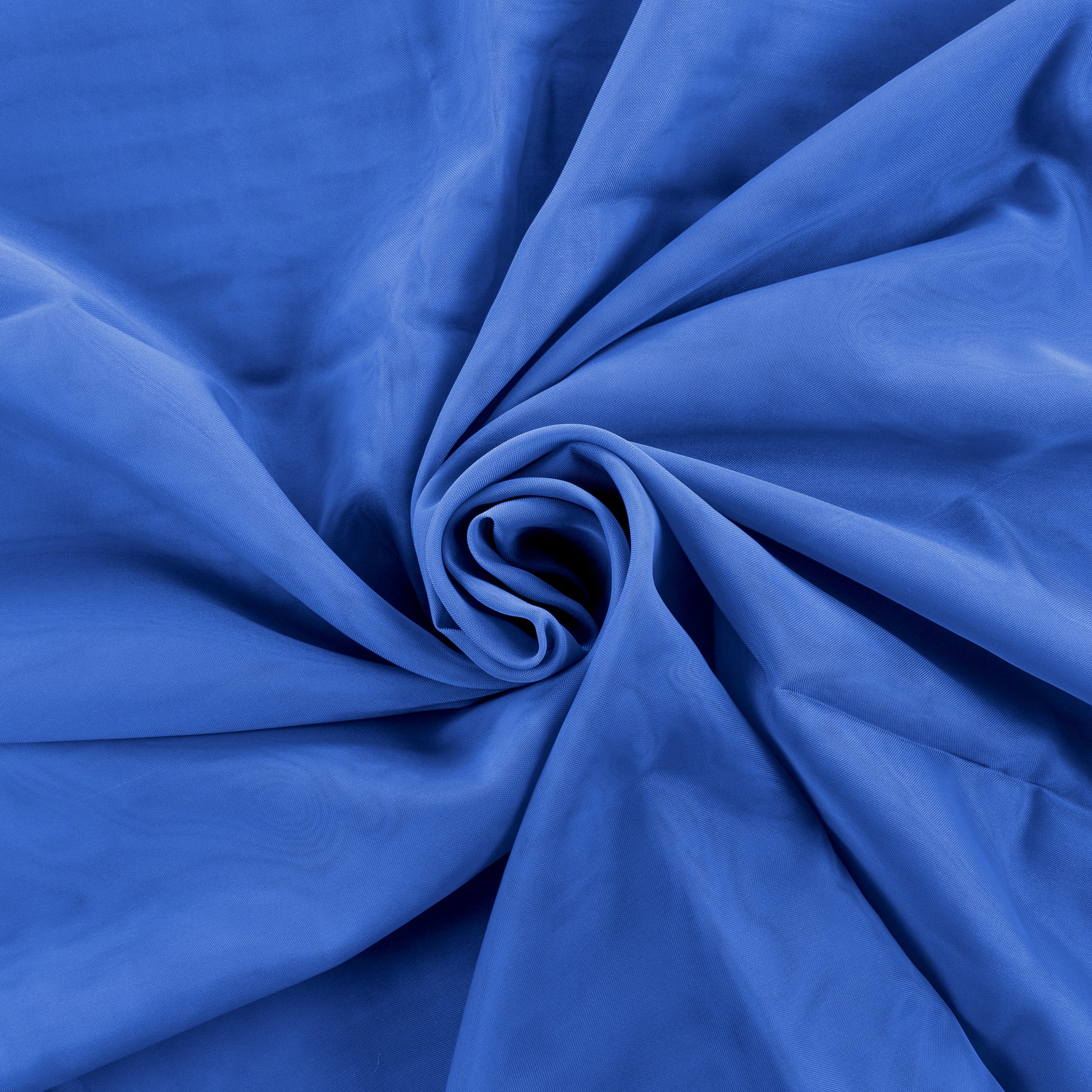 10 yards x 118" Flame Retardant (FR) Voile Sheer Fabric Roll/Bolt - Royal Blue - CV Linens