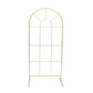 French Window Arch Frame Backdrop Party Stand - Gold