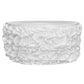 14ft Gathered Lamour Satin Table Skirt - White - CV Linens