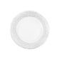 Glass Charger Plate with Twigs Trim - Silver - CV Linens