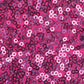 Glitz Ruffle Sequin Spandex Chair Band Sash - Fuchsia detail