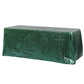 Glitz Sequin 90"x132" Rectangular Tablecloth - Emerald Green - CV Linens