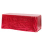 Glitz Sequin 90"x156" Rectangular Tablecloth - Red - CV Linens