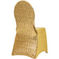 Glitz Sequin Stretch Spandex Banquet Chair Cover - Gold - CV Linens