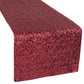 Glitz Sequin Table Runner - Burgundy - CV Linens