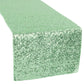 Glitz Sequin Table Runner - Mint Green - CV Linens