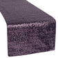 Glitz Sequin Table Runner - Eggplant/Plum - CV Linens