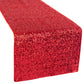 Glitz Sequin Table Runner - Red - CV Linens