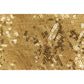 Diamond Glitz Sequin Rectangular Tablecloth 90"x156" - Gold - CV Linens
