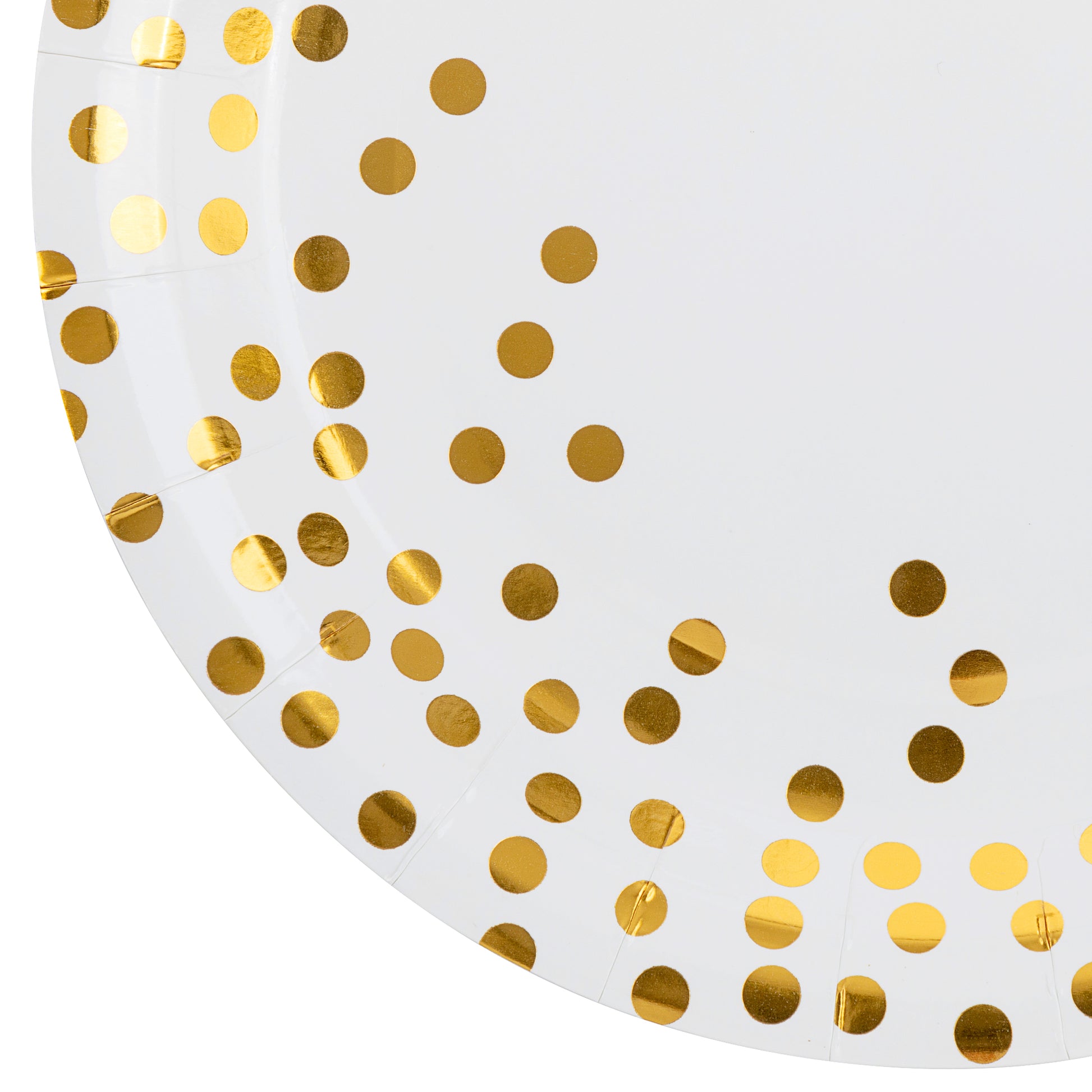 Gold Confetti Tableware Kit for 20 Guests - CV Linens