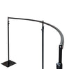 Height Adjustable Curved Backdrop Stand Kit 11ft x 13ft