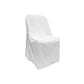 LIFETIME folding chair Cover - White - CV Linens