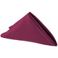 Lamour Satin Napkin 20"x20" - Mulberry - CV Linens