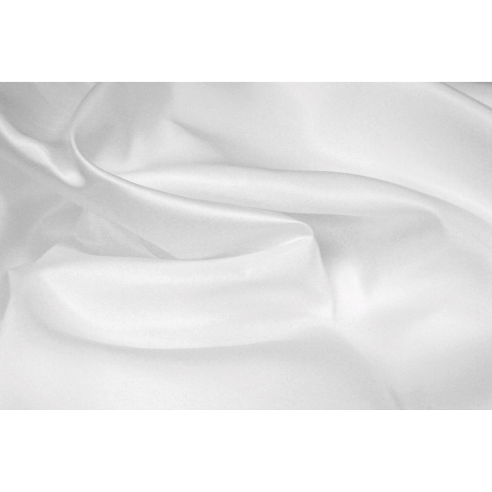 Lamour Satin 90"x156" Rectangular Oblong Tablecloth - White - CV Linens