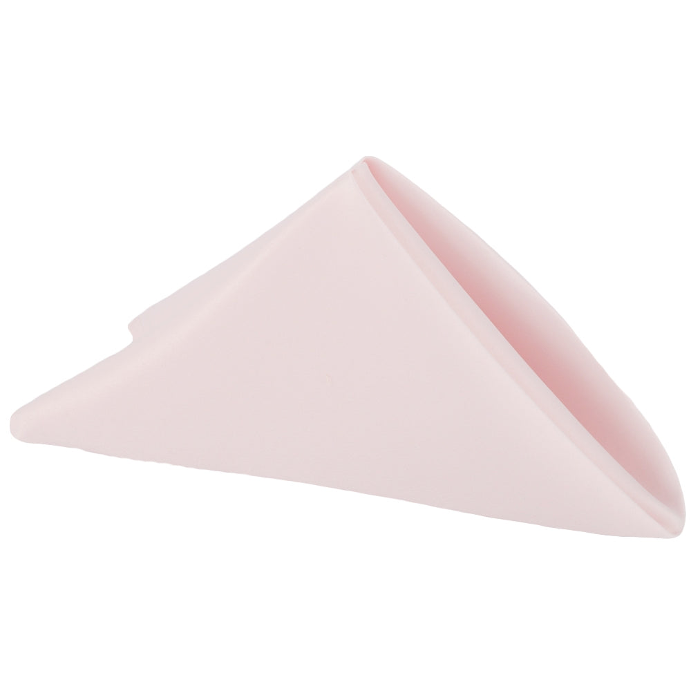 Lamour Satin Napkin 20"x20" - Pastel Pink - CV Linens