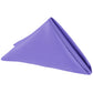 Lamour Satin Napkin 20"x20" - Purple - CV Linens