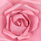 Large Foam Rose Wall Decor 30 cm - Dusty Rose