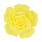 Large Foam Rose Wall Decor 30 cm - Yellow