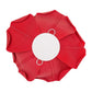 Large Foam Rose Wall Decor 40 cm - Red