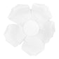 Large Foam Rose Wall Decor 50 cm - White