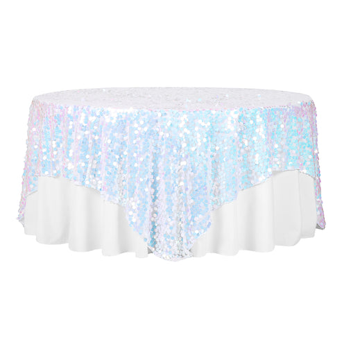 Large Payette Sequin Table Overlay Topper 90