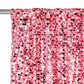 Large Payette Sequin 10ft H x 52" W Drape/Backdrop panel - Pink