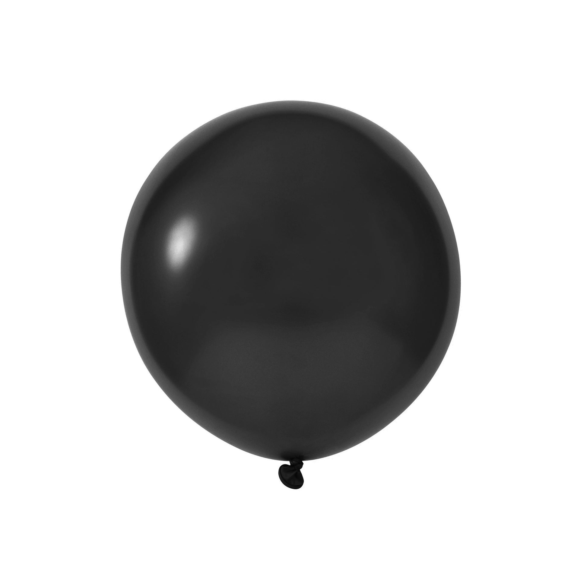 Black 5" Latex Balloons | 100 pcs - CV Linens