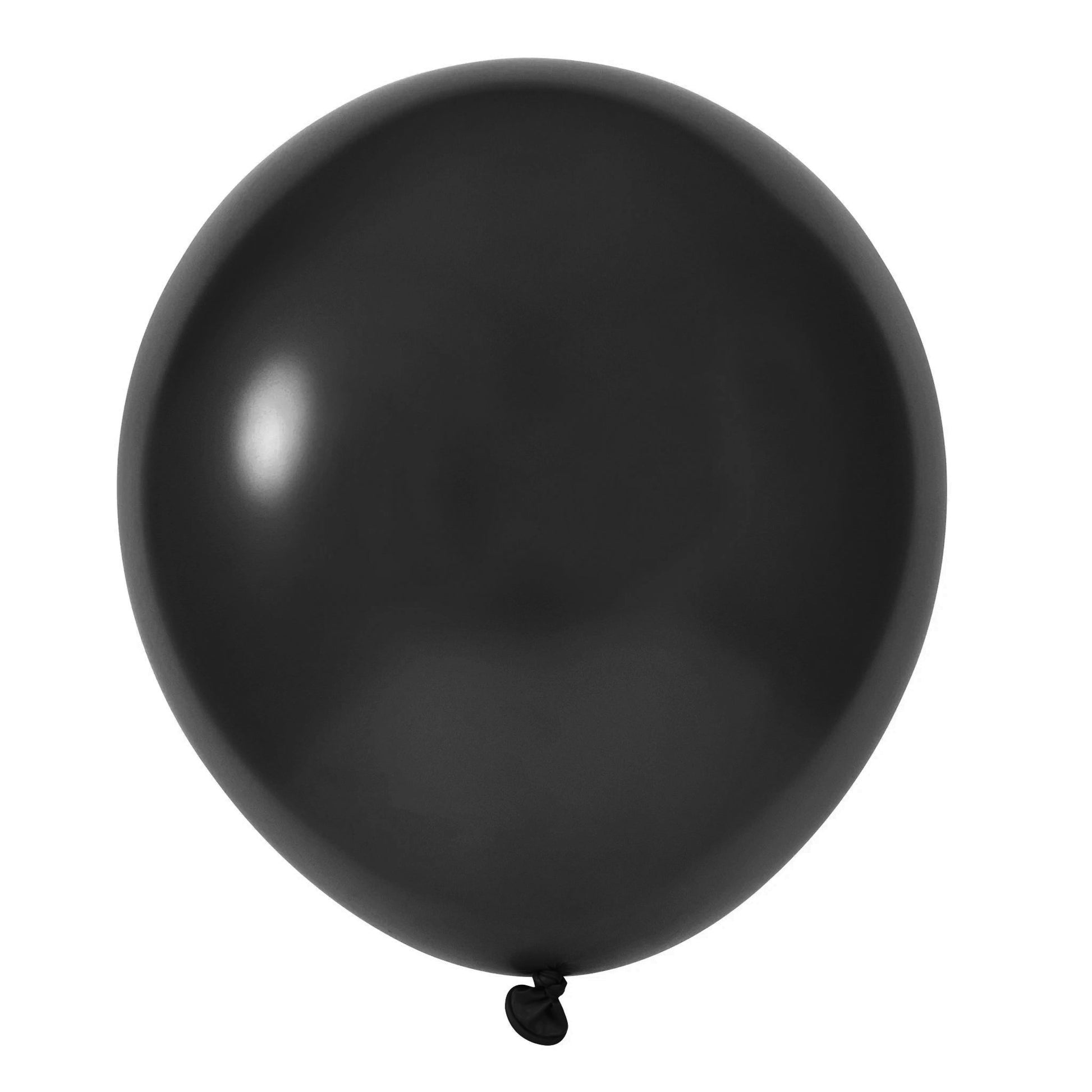 Black 7" Latex Balloons | 50 pcs - CV Linens