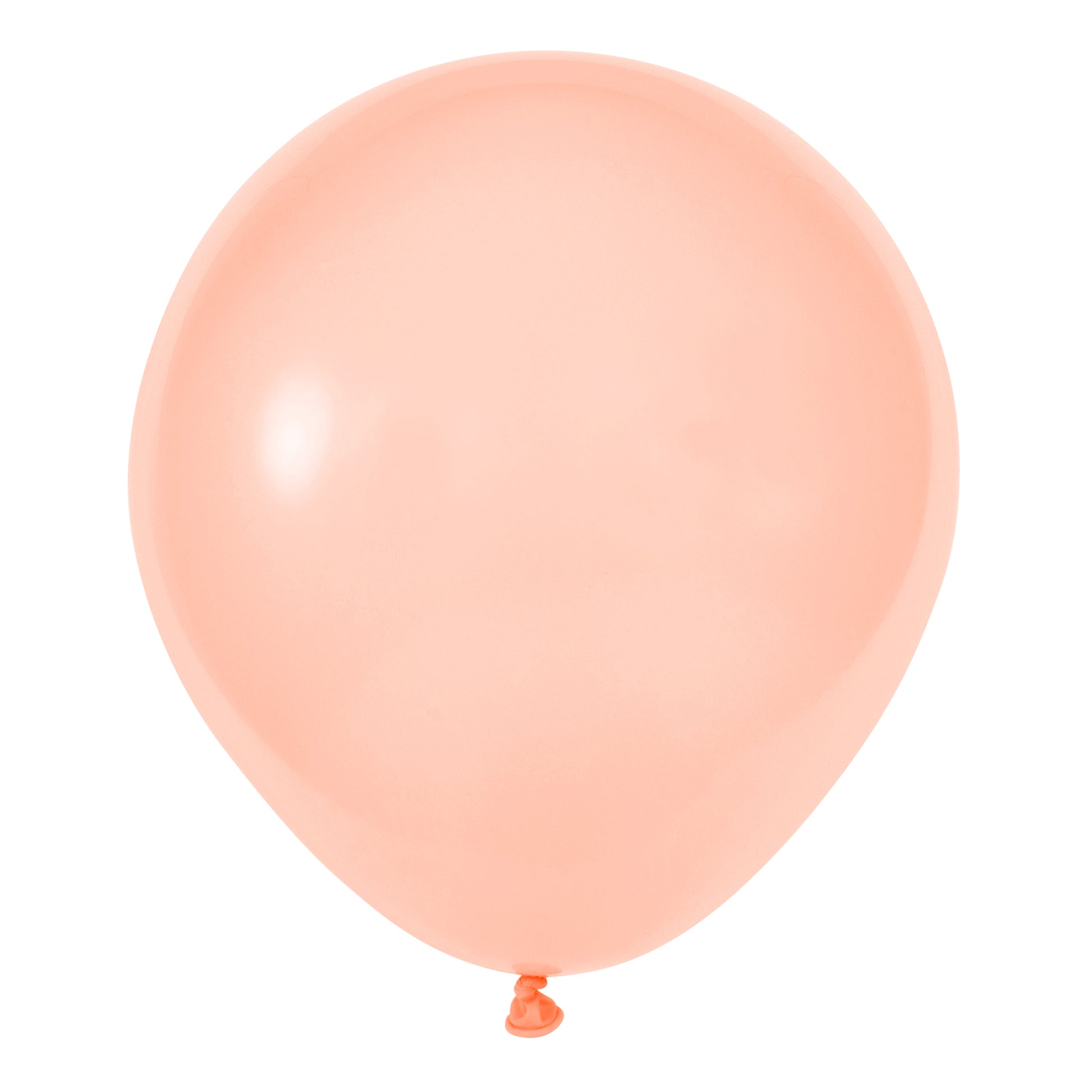Peach 12" Matte Latex Balloons | 50 pcs