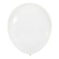 White 12" Latex Balloons | 50 pcs - CV Linens