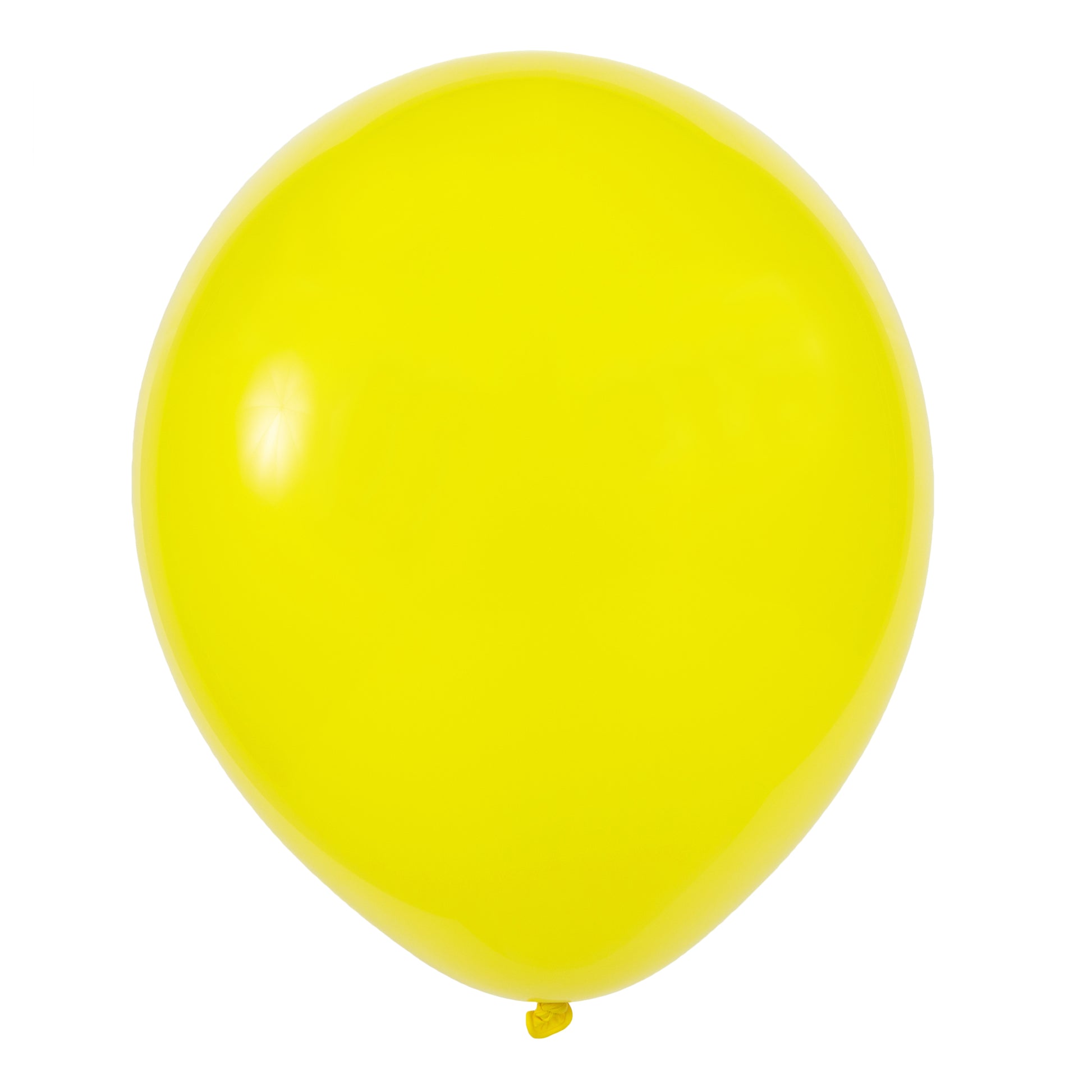 Yellow 12" Latex Balloons | 50 pcs - CV Linens