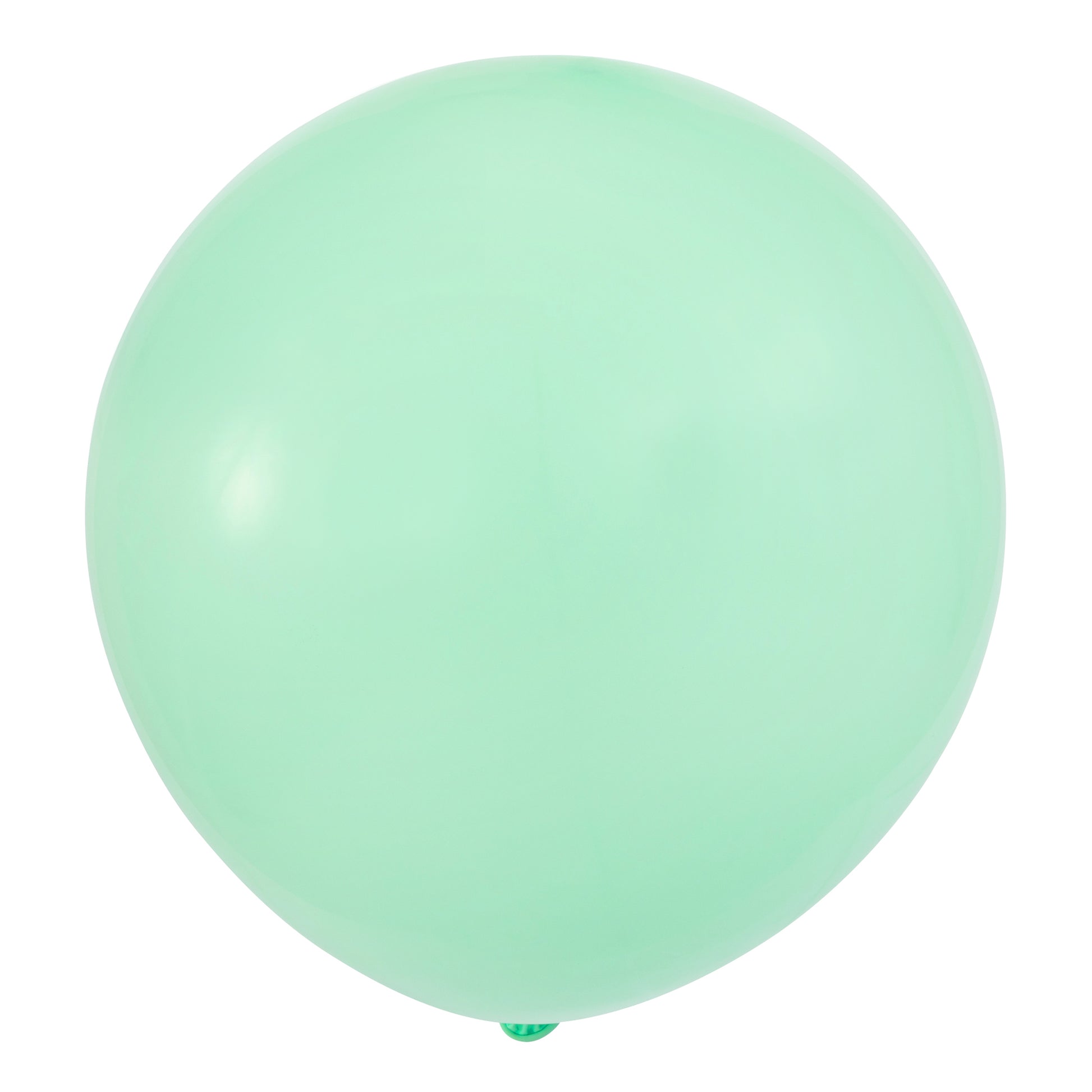 Pastel Mint 18" Matte Large Round Latex Balloons | 10 pcs - CV Linens