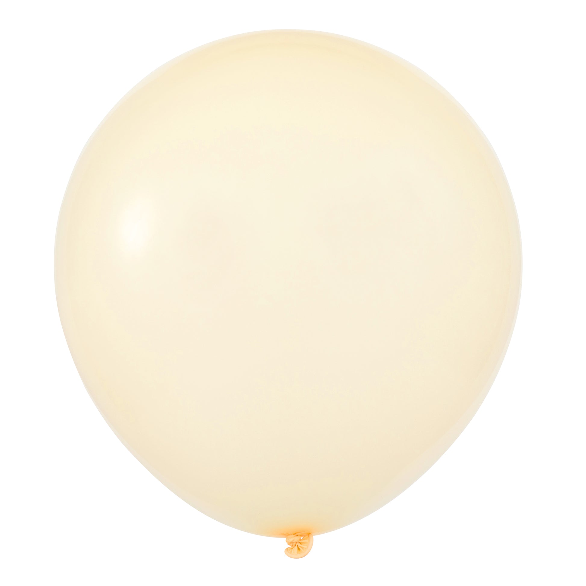 Pastel Yellow 18" Matte Large Round Latex Balloons | 10 pcs - CV Linens