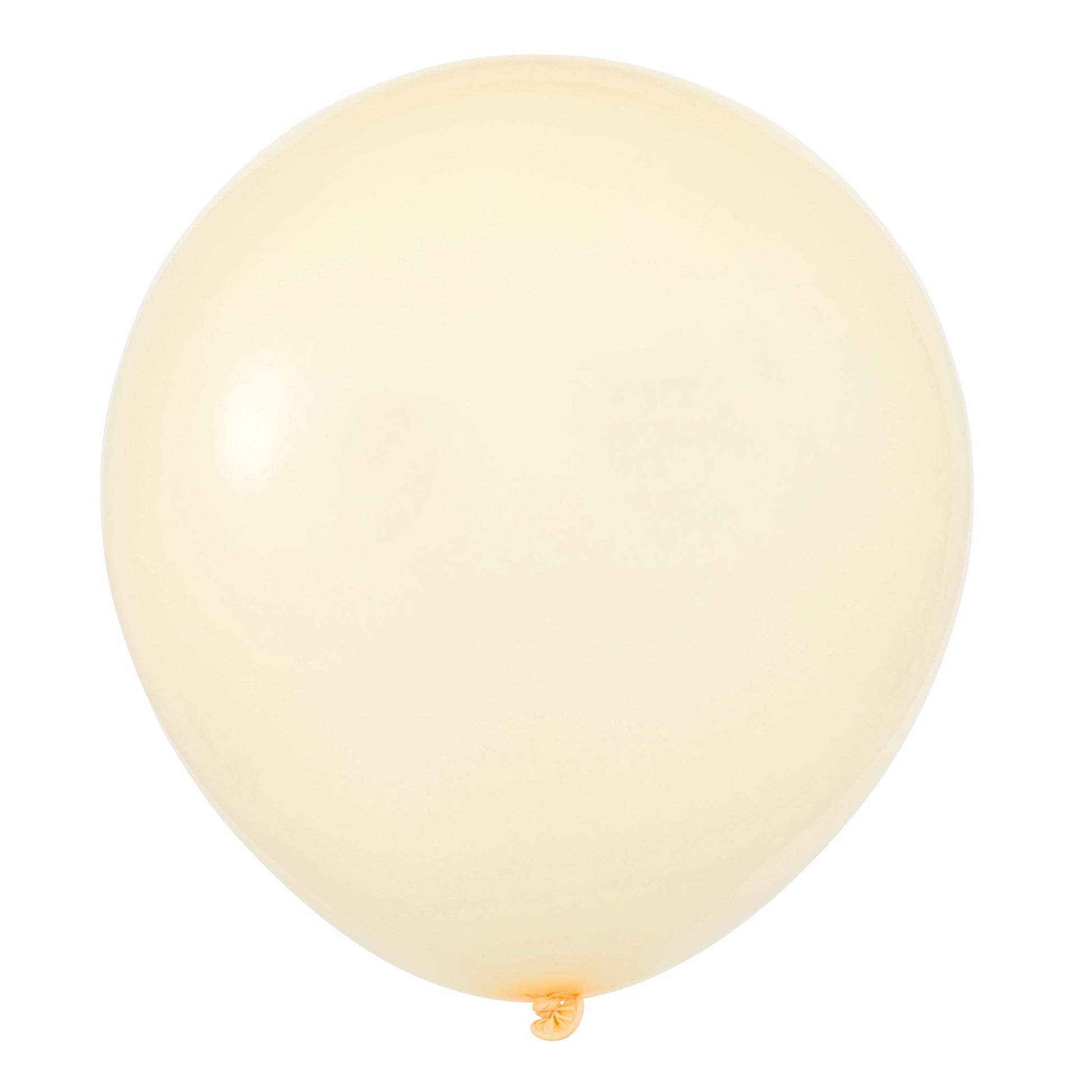 Pastel Yellow 36" Jumbo Matte Latex Balloons | 2 pcs - CV Linens