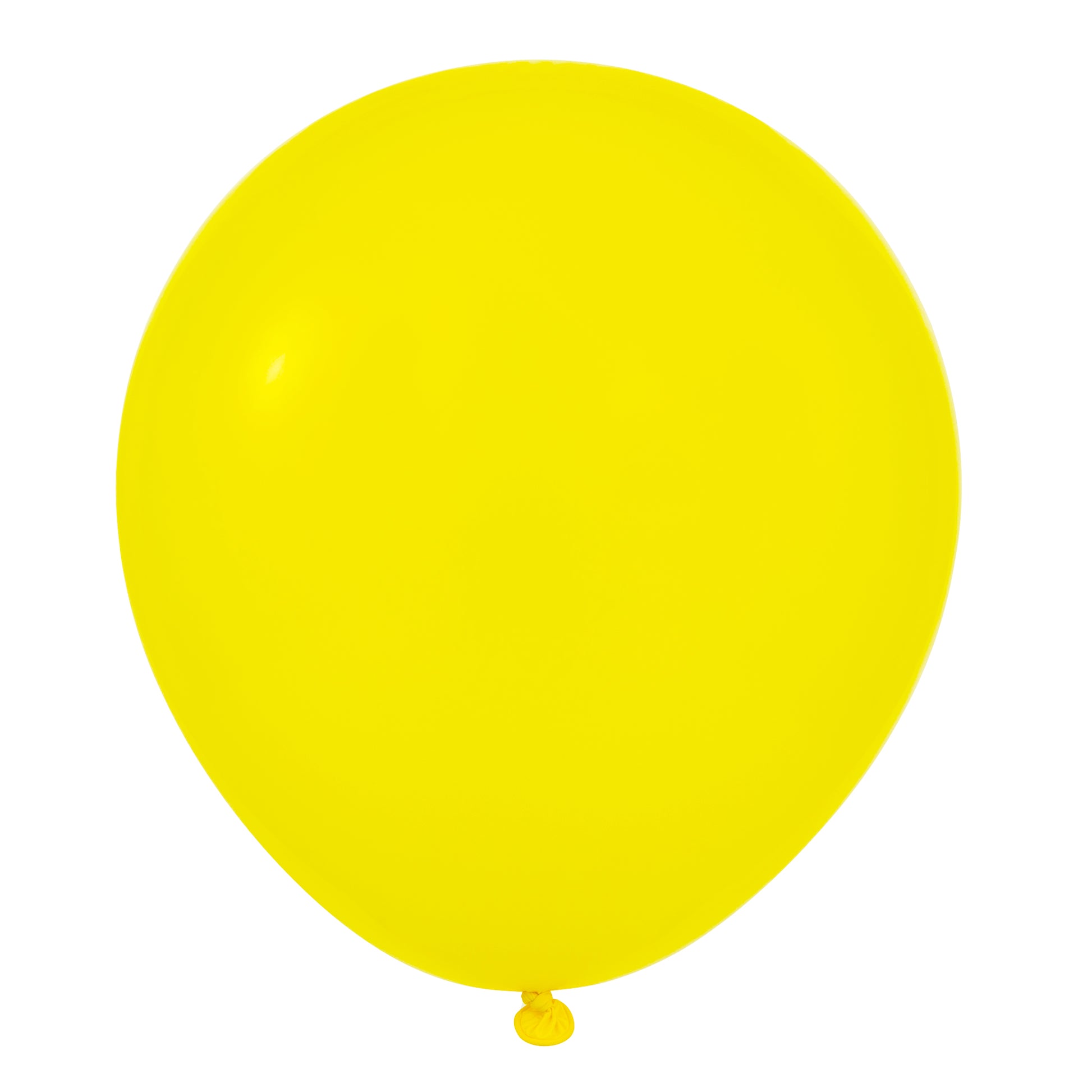 Yellow 18" Large Round Latex Balloons | 10 pcs - CV Linens