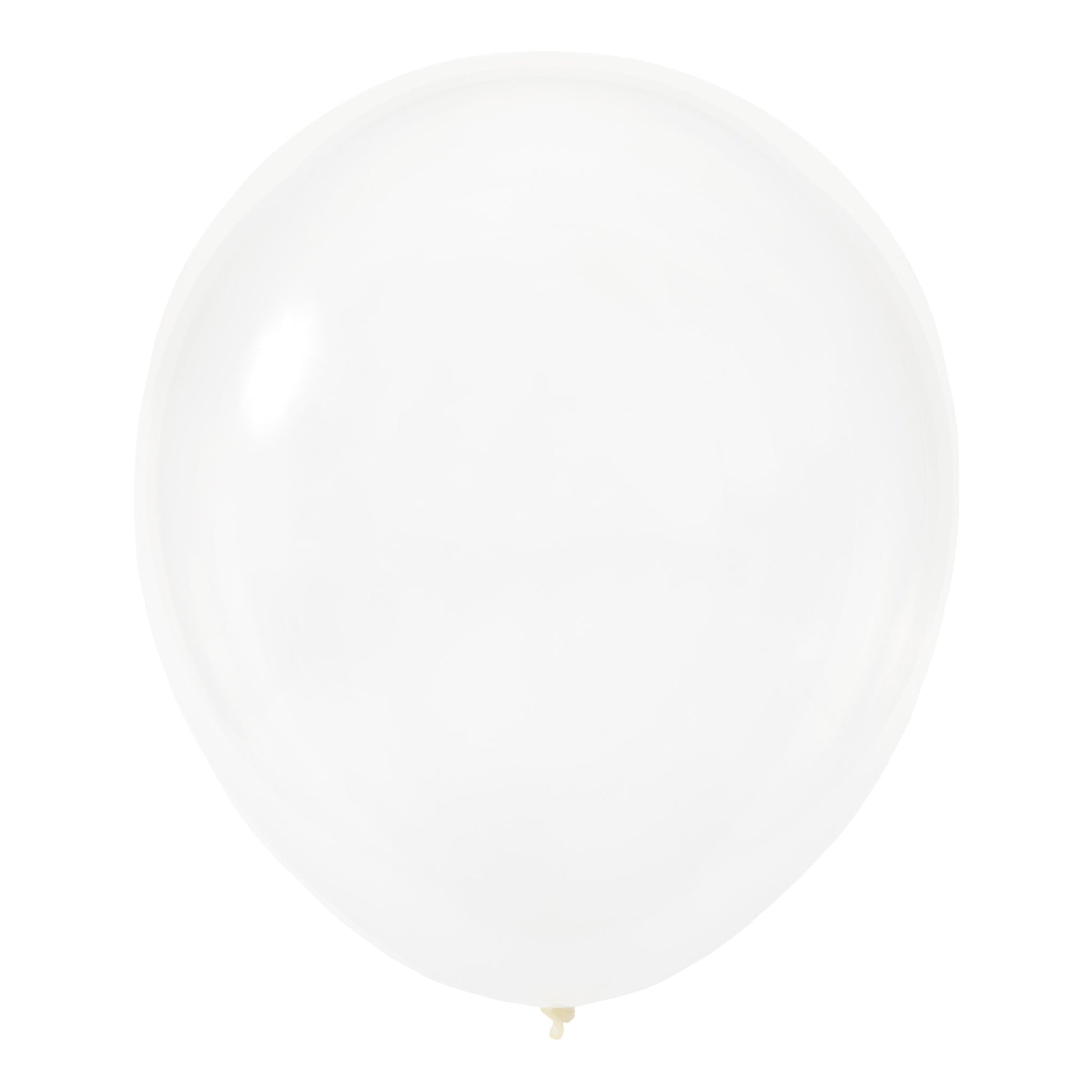 Clear 36" Jumbo Latex Balloons | 2 pcs - CV Linens