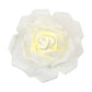 Lighted Large Foam Rose Wall Decor 30 cm - Ivory