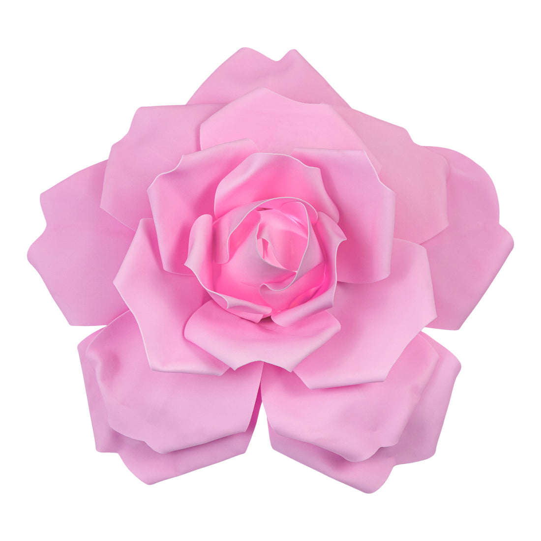 LED Lighted Large Foam Rose Wall Decor 50 cm - Pink– CV Linens
